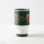 Goldie Golden Doodle Travel Mug トラベルマグ (中央)