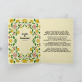 Goldie in Dreamland Greeting Card カード (内部)