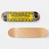 GOLDIGGA. Skateboard スケートボード (横)