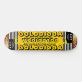 GOLDIGGA. Skateboard スケートボード (横)