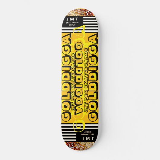 GOLDIGGA. Skateboard スケートボード (正面)