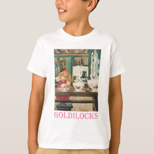 Goldilocksおよび3頭のくま Tシャツ