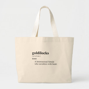 GOLDILOCKS ラージトートバッグ
