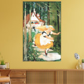 Goldilocks & the Three Bears Canvas Print キャンバスプリント (インサイチュ (リビング))