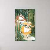 Goldilocks & the Three Bears Canvas Print キャンバスプリント (正面)