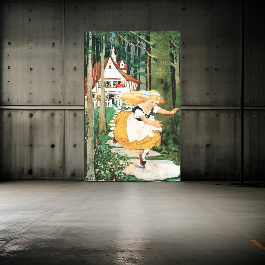 Goldilocks & the Three Bears Canvas Print キャンバスプリント
