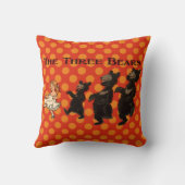 Goldilocks & The Three Bears - Children's Book クッション (裏面)