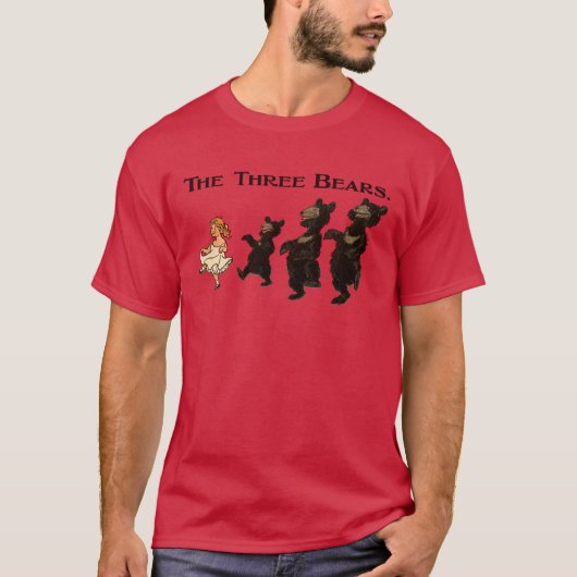 Goldilocks & The Three Bears - Children's Book Tシャツ (正面)
