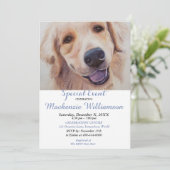 GOLDLEN LAB WISHESハッピーバースデー 招待状 (スタンド正面)