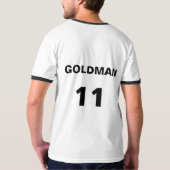 Goldmanのニュース、Iの読書 Tシャツ (裏面)