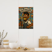 Goldmouth Hair Butcher Poster ポスター (キッチン)