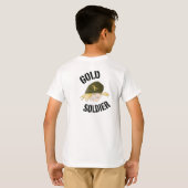 GoldSoldierはTシャツをからかいます Tシャツ (裏面フル)