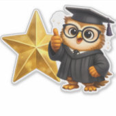 Goldstar achievement vinyl laptop sticker product シール (正面)