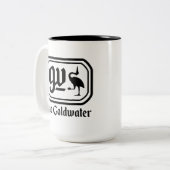Goldwaterの優れた15ozツートーンマグ ツートーンマグカップ (正面左)