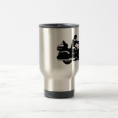 goldwingバイクもしくは自転車に乗る人のオートバイのmoto トラベルマグ (中央)