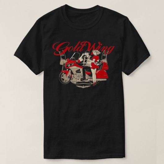 Goldwing club Premium  Tシャツ (デザイン正面)