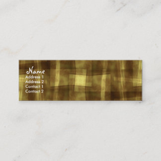 GOLDY-ABSTRACTのプロフィールカード スキニー名刺