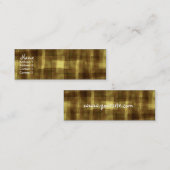 GOLDY-ABSTRACTのプロフィールカード スキニー名刺 (正面/裏面)