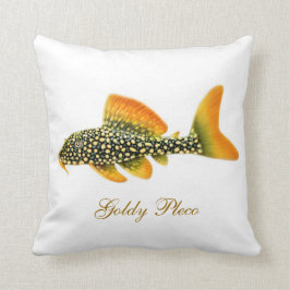 Goldy Plecoの魚の枕 クッション