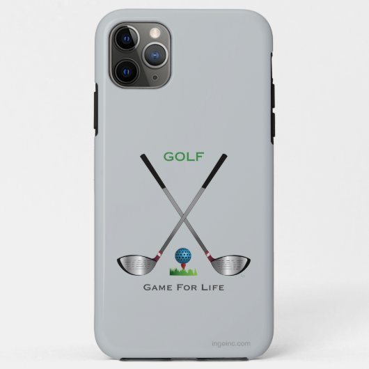 GOLF – ライフケースゴルフ用ゲームパパPro Max Case Case-Mate iPhoneケース (裏面)
