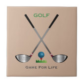 GOLF – ライフゲーム タイル (正面)