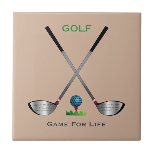 GOLF – ライフゲーム タイル (正面)