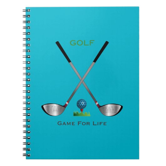 GOLF – ライフゲーム ノートブック (正面)