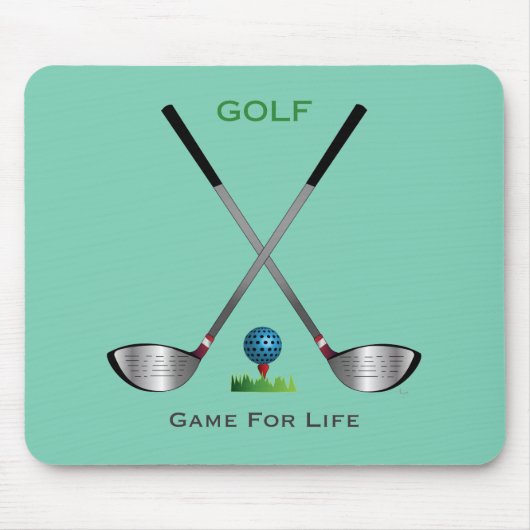 GOLF – ライフゲーム マウスパッド (正面)