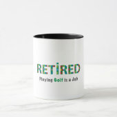 GOLF 退職した, 遊's Golf is a Job マグカップ (中央)