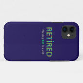 GOLF - 退職した, 遊s Golf is a JOB Case-Mate iPhoneケース (裏面(横))