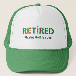 GOLF -退職したs Golf遊, クール Golf Trucker Hat キャップ