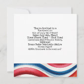 Golf 4th July Independence Day for golfer  セーブザデート (裏面)