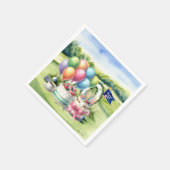 Golf 70th Birthday for golfer  スタンダードカクテルナプキン (角)