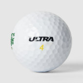 Golf 70th Birthday for golfer with number 70 ゴルフボール (ロゴ)