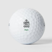 Golf 80th  Birthday  ゴルフボール (正面)