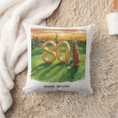Golf 80th Birthday at Arizona クッション (ブランケット)