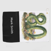 Golf 80th Birthday at Arizona ゴルフタオル (横)