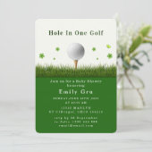 Golf Baby Shower Invitation 招待状 (スタンド正面)