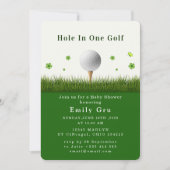 Golf Baby Shower Invitation 招待状 (正面)