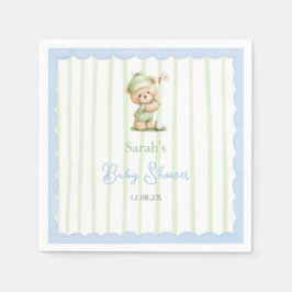Golf Baby Shower Napkins スタンダードカクテルナプキン