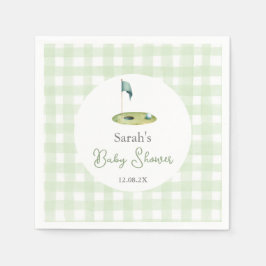 Golf Baby Shower Napkins スタンダードカクテルナプキン
