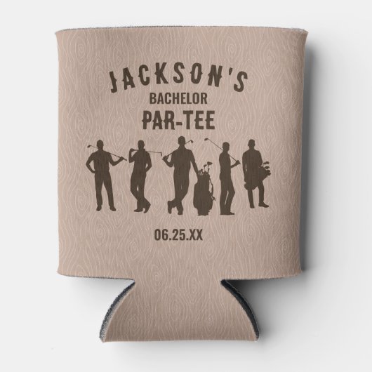  Golf Bachelor Par-tee Bachelor Party  缶クーラー (正面)