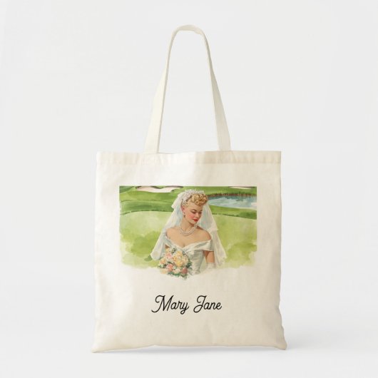 Golf Bachelorette トートバッグ (正面)