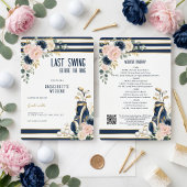Golf Bachelorette Weekend Invitation & Itinerary 招待状