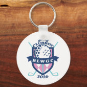 Golf Bag Tag - personalized キーホルダー (正面)