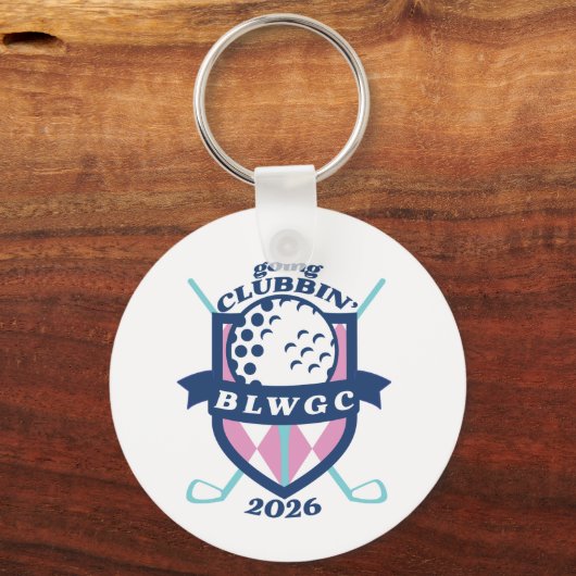 Golf Bag Tag - personalized キーホルダー (正面)