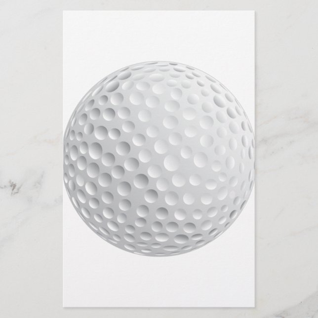 golf_Ball2ホワイトゴルフボールスポーツグラフィックベクトル (正面)