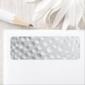 golf_Ball2ホワイトゴルフボールスポーツグラフィックベクトル ラベル (インサイチュ)