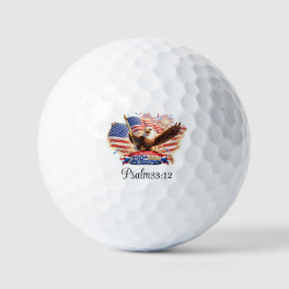 Golf Ball Blessed  Happy 250th Birthday USA! ゴルフボール