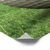 Golf Ball Course Poster ポスター (角)